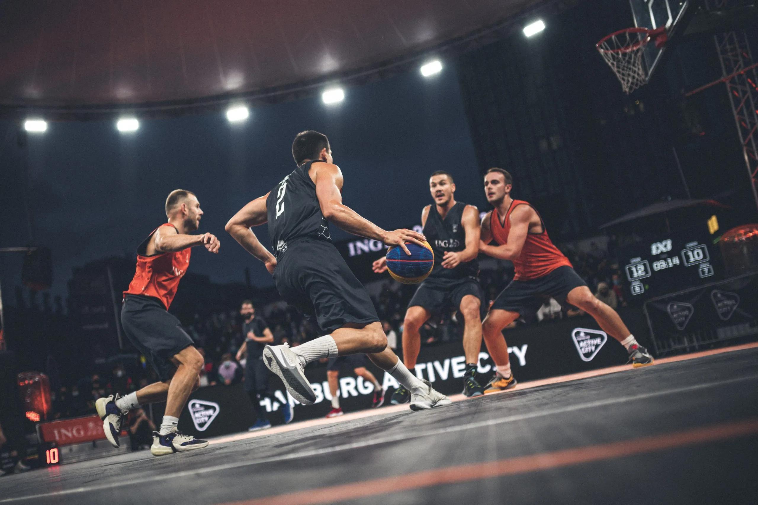 Die besten 3×3-Basketballer der Welt in Hamburg