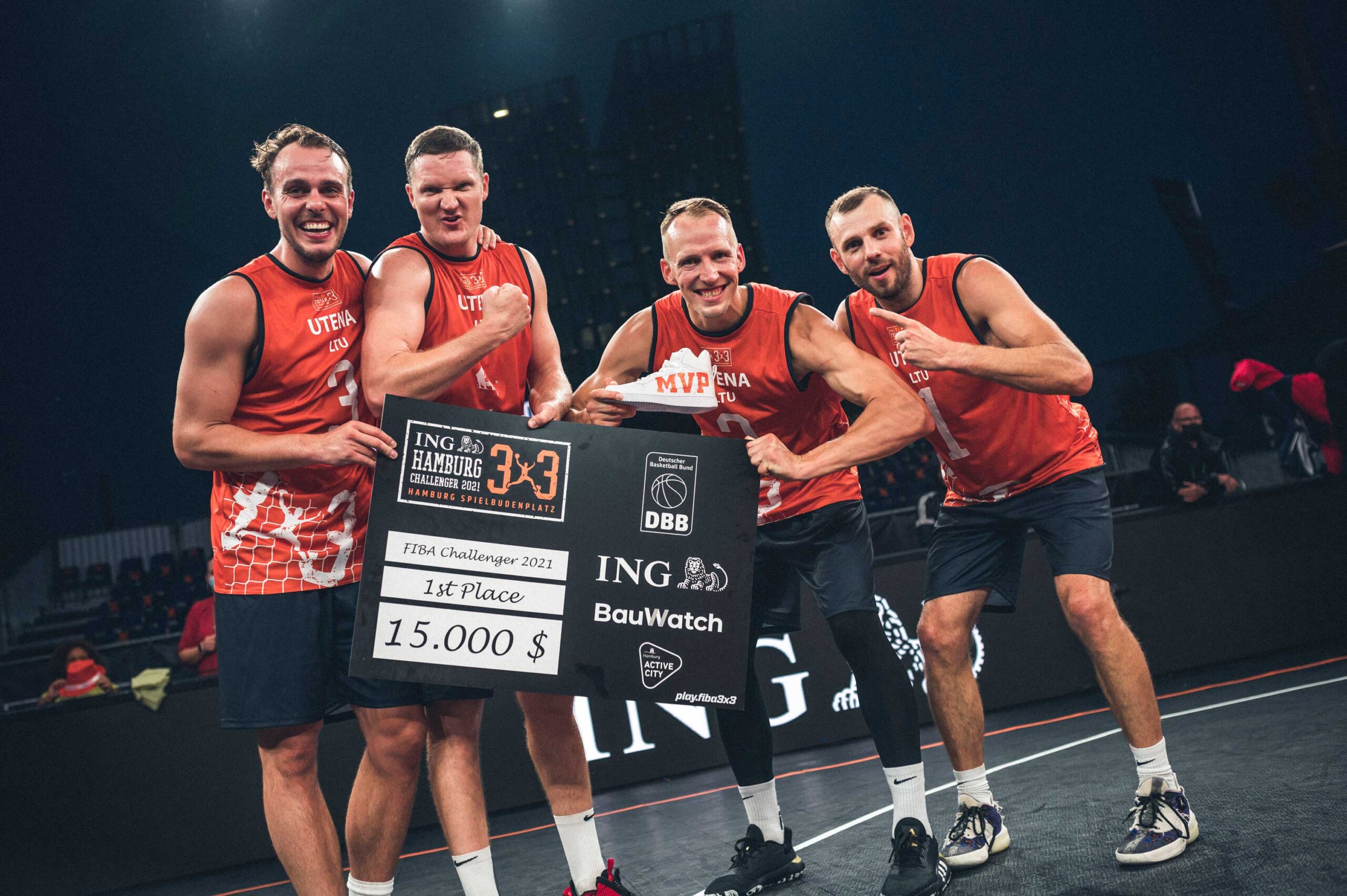 Utena aus Litauen gewinnt ING Hamburg FIBA 3×3 Challenger